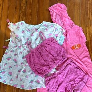 Kids/Girls Bathing Suit/ Swimwear COVERUPS Size XL(13-14)
